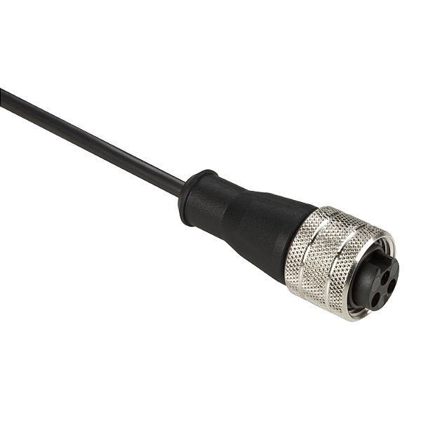 Cabo Com Conector Femea 3 Pinos Reto 2M XZCP1662L2 SCHNEIDER