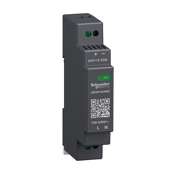 Fonte De Alimentação - 24 Vdc - 0,6 A - 15 W - 100/240 Vac - Monofásica ABLM1A24006 SCHNEIDER