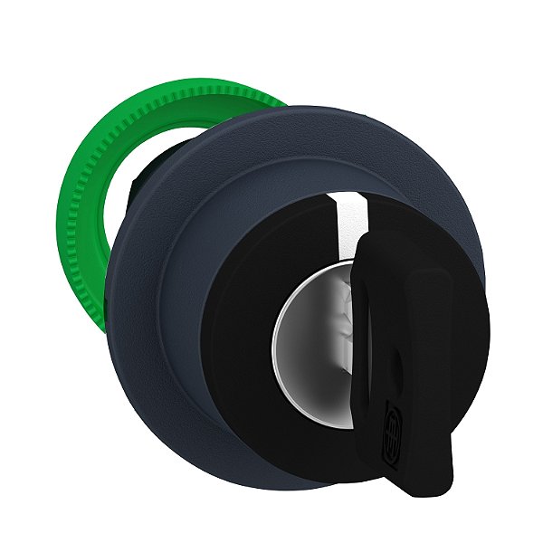 Flush Mounted Selector Switch Head Key 8D1 3 Pos Return Left To Center ZB5FG07D SCHNEIDER
