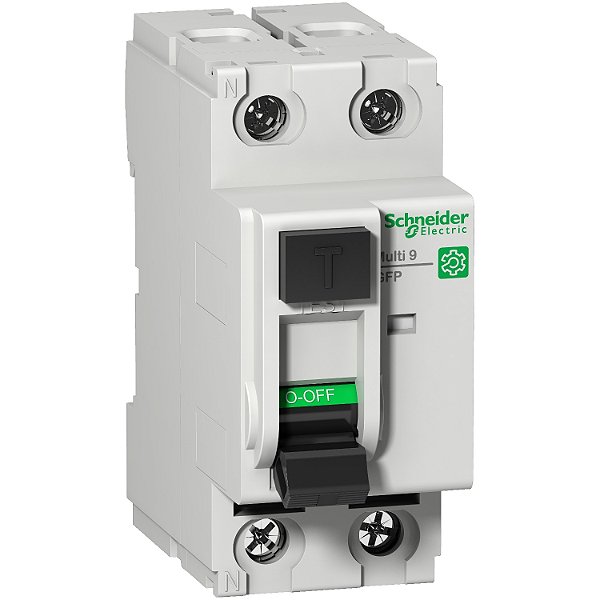 Multi 9 - Gfp - Rccb - 2P - 63A - Class A Si - 240 V - 26 Ma Instantaneous M9R81263 SCHNEIDER