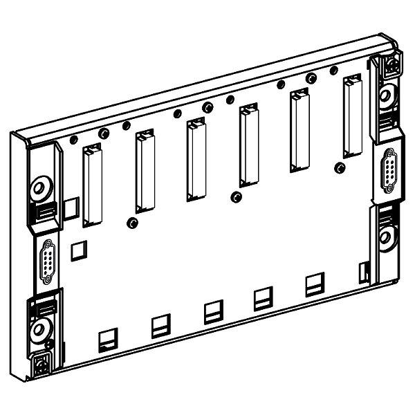 Rack Premium Extensao De 6 Slots Conf Coated TSXRKY6EXC SCHNEIDER