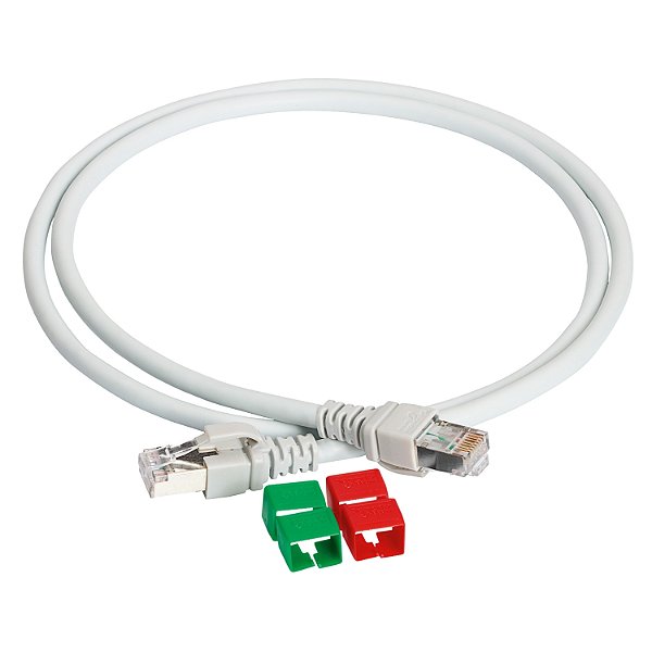 Patch Cord Cat6A 10G Lszh Cinza 3M VDIP185X46030 SCHNEIDER
