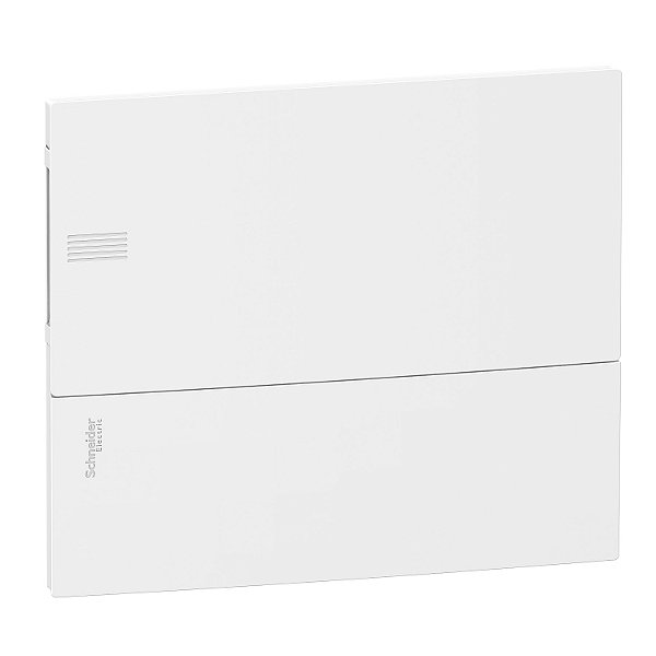 Quadro De Distribuicao Mini Pragma Embutir 1 Fila 12 Modulos Porta Opaca MIP20112 SCHNEIDER