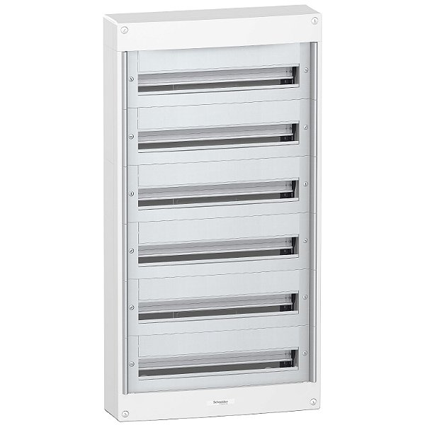 Quadro De Distribuicao Pragma Sobrepor 6 Filas 144 Modulos PRA20624 SCHNEIDER