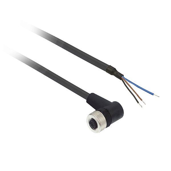 Cabo Com Conector M12 Cotovelo 4 Pinos Npn Led XZCP1440L2 SCHNEIDER