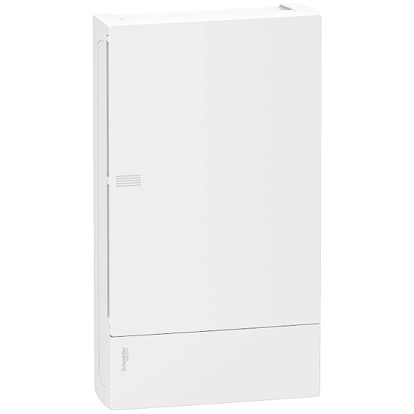 Quadro De Distribuicao Mini Pragma Sobrepor 3 Filas 36 Modulos Porta Opaca MIP10312 SCHNEIDER