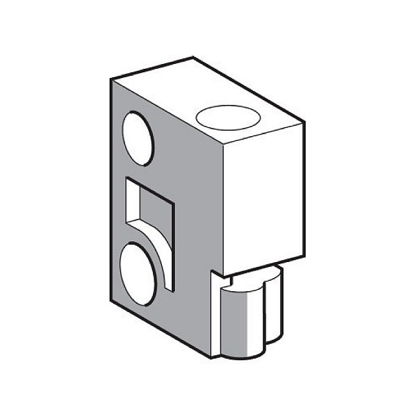 Suporte Fixacao Frontal Sem Lente Para Fibra Optica XUFZ14 SCHNEIDER