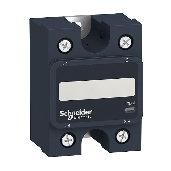 Solid State Panel Mount Relay, 75 A, Zero Voltage Switching, Thermal Pad, Input 3...32 V Dc, Output 24…300 V Ac SSP1A175BDT SCHNEIDER