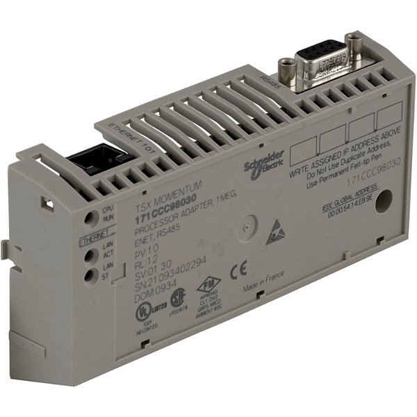 Modulo Momentum Processador 544K Porta Ethernet Ie 171CCC98030 SCHNEIDER