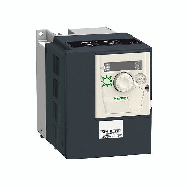 Inversor De Frequência Atv312 Solar - 1.1 Kw - 200-240 Vac Trifásico ATV312HU11M3412 SCHNEIDER