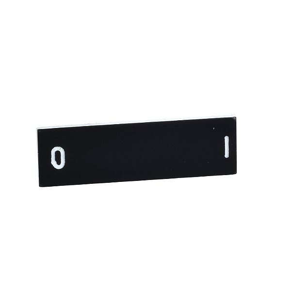 Etiqueta 8X27Mm Preto O I ZBY02178 SCHNEIDER