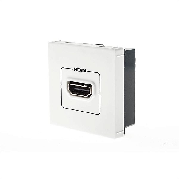 Tomada Hdmi Branca Plus+ 615092BC Pial