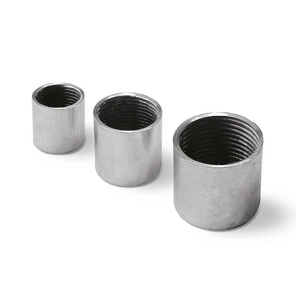 Luva Aço Galvanizado A Fogo BSP NBR 5598 2"