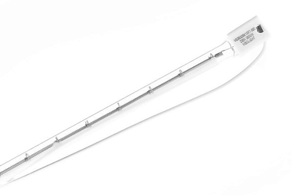 Lâmpada Halógena Infravermelha Tubular 880MM 2600W 235V SK15 Refletora VS2600SK15RT880 VISOLIGHT