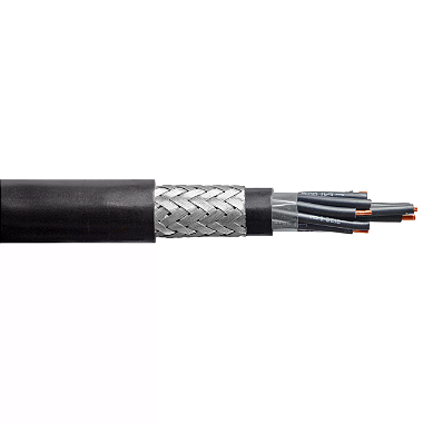 Cabo Controle PVC 1KV 52 X 4,00MM Blindagem Trança De Cobre 140CMB52CL5FR Poliron