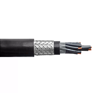 Cabo Controle PVC 1KV 9 X 10,00MM Blindagem Trança De Aço 110CMC09CL5FR Poliron