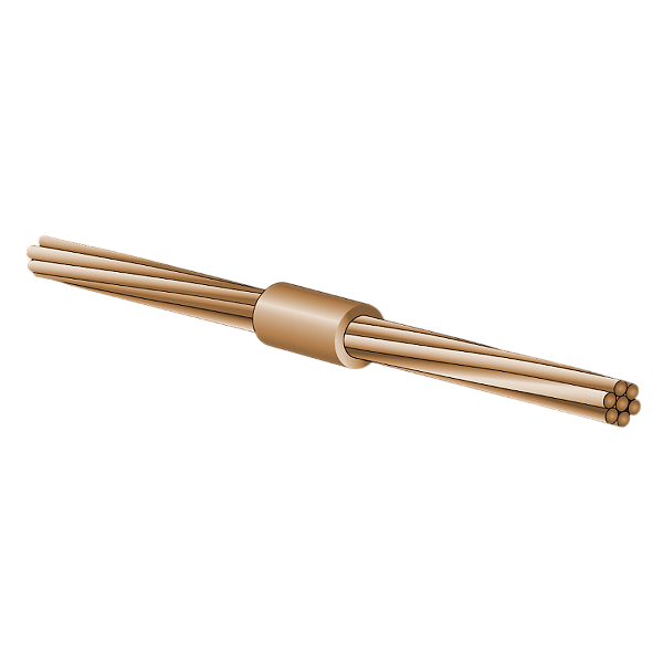 Molde Para Solda Exotérmica Cabo 16Mm2 A Cabo 16Mm2 CCH16-2 Exosolda