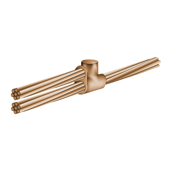 Molde Para Solda Exotérmica Cabo 25Mm2 A Cabo 25Mm2 PSD25.25-2 Exosolda