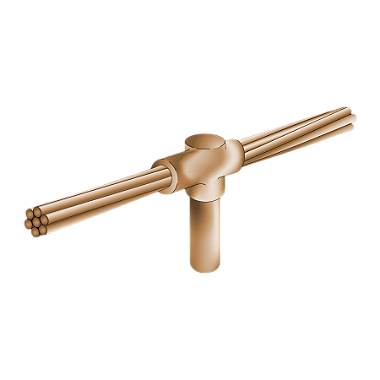 Molde Para Solda Exotérmica Cabo 150Mm2 A Haste 1" HCT1.150-3 Exosolda