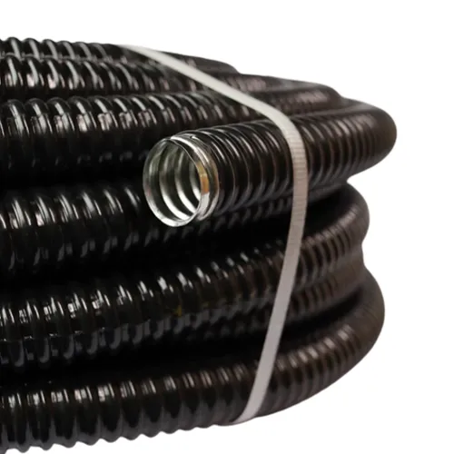 Eletroduto espiral com fita de aço zincado revestido PVC PT 2" TAGRP60200 (15 metros) Nathiflex