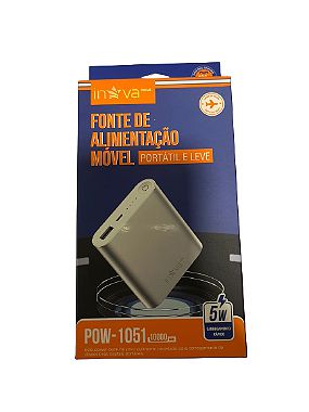 POW-1051 POWER BANK 10000MAH INOVA PRIME