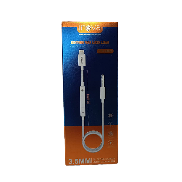 ZJT-30059 ADAPTADOR LIGHTNING PARA ÁUDIO INOVA