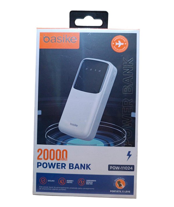 POW-11024 POWER BANK 20000MAH BASIKE