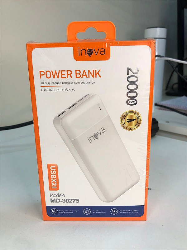 MD-30275 POWER BANK 20000MAH INOVA