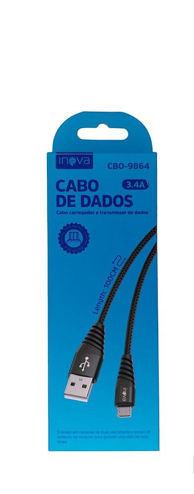 CBO-9864 CABO USB V8 3.4A 1M INOVA