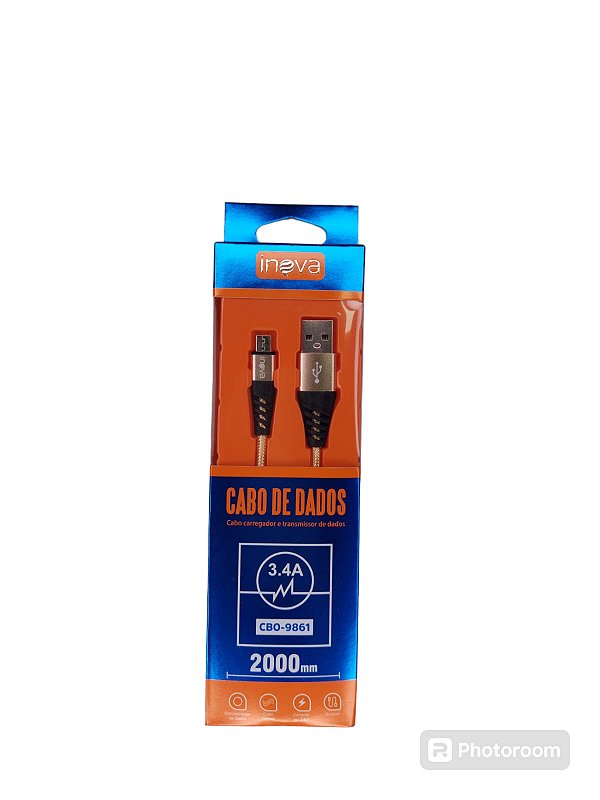 CBO-9861 CABO USB V8 3.4A 2M INOVA