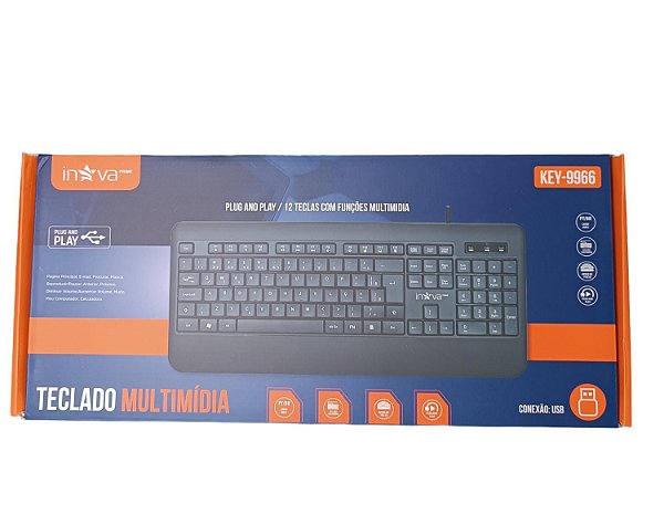 KEY-9966 TECLADO USB INOVA PRIME