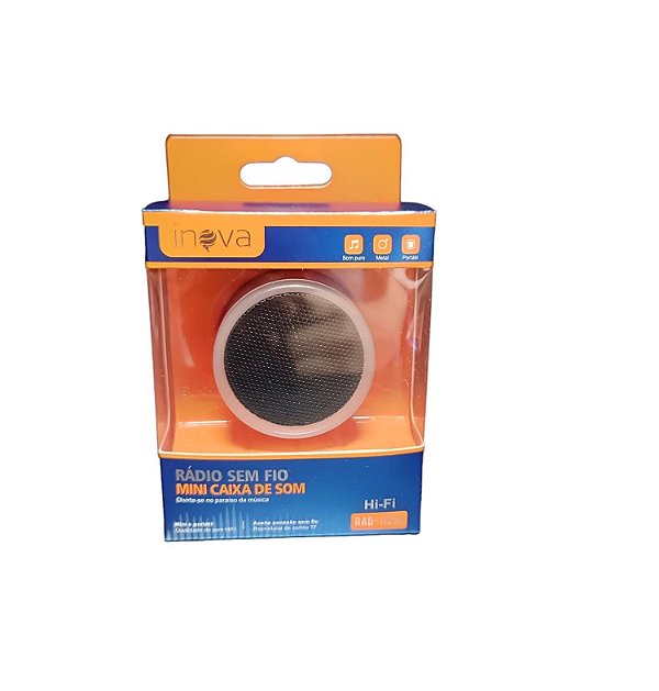 RAD-11254 MINI CAIXA DE SOM BLUETOOTH INOVA