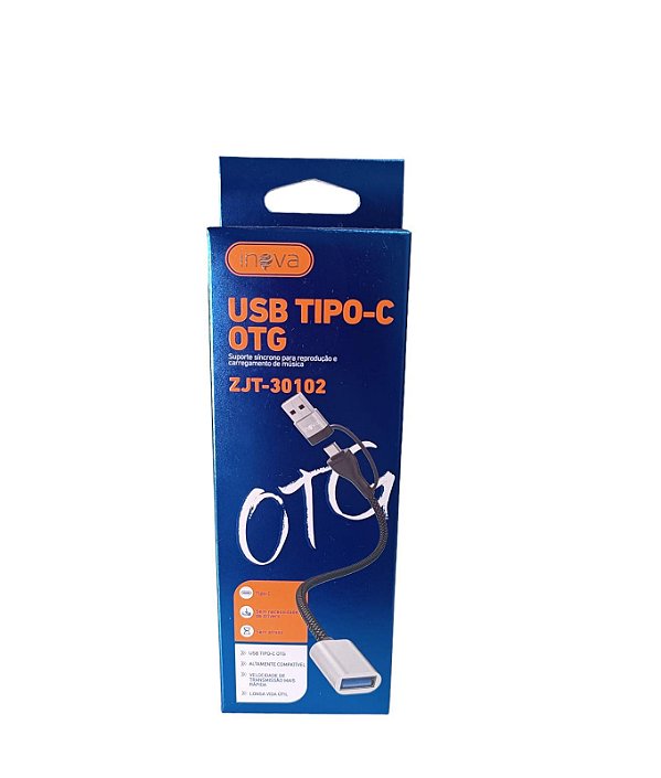 ZJT-30102 ADAPTADOR USB TIPO-C OTG INOVA