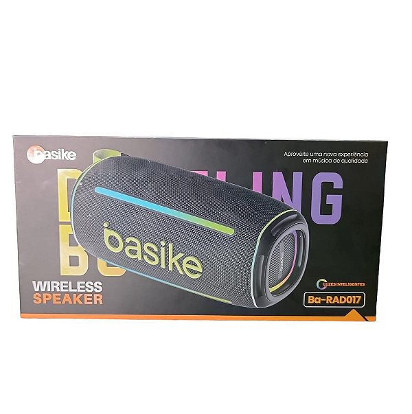 BA-RAD017 CAIXA DE SOM BLUETOOTH BASIKE