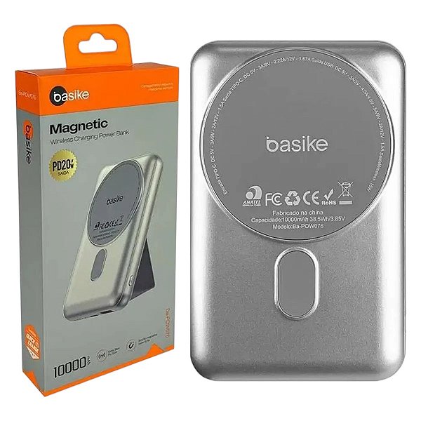 BA-POW076 POWER BANK 10.000MAH BASIKE