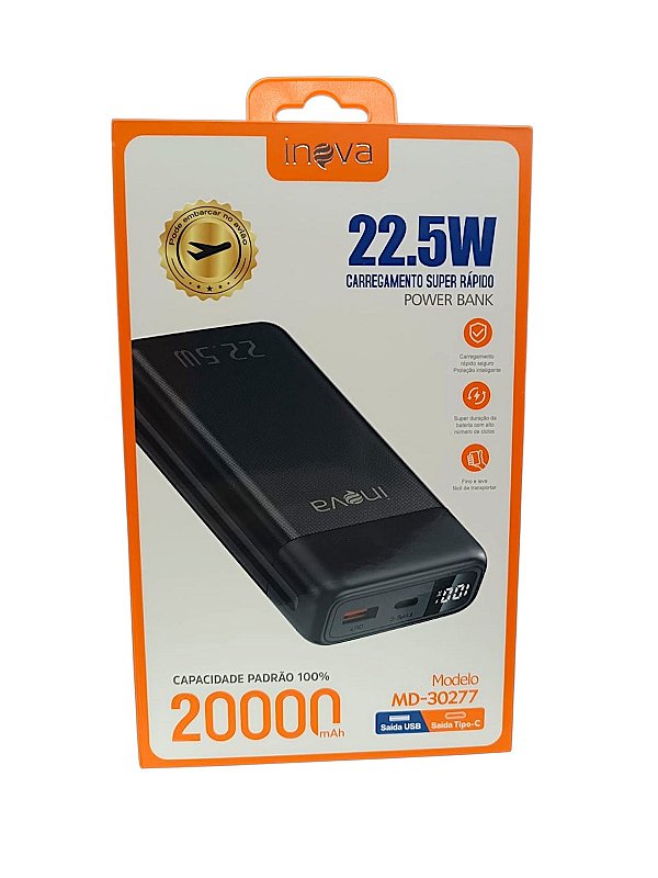 MD-30277 POWER BANK 20000MAH INOVA