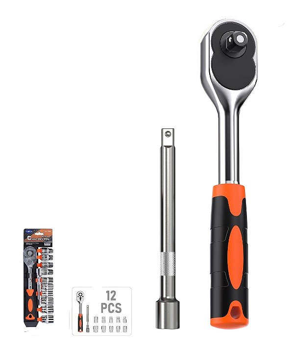 SCR-12928 KIT FERRAMENTA 12 PEÇAS INOVA