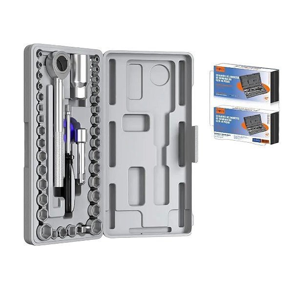 MD-12716 - MALETA DE CHAVES INTERCAMBIAVEIS, 40 PE