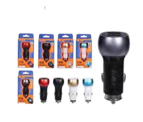 GL30 CARREGADOR VEICULAR 4.1A INOVA