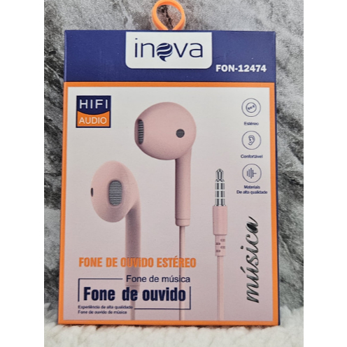 MD-12474 FONE COM FIO P2 INOVA