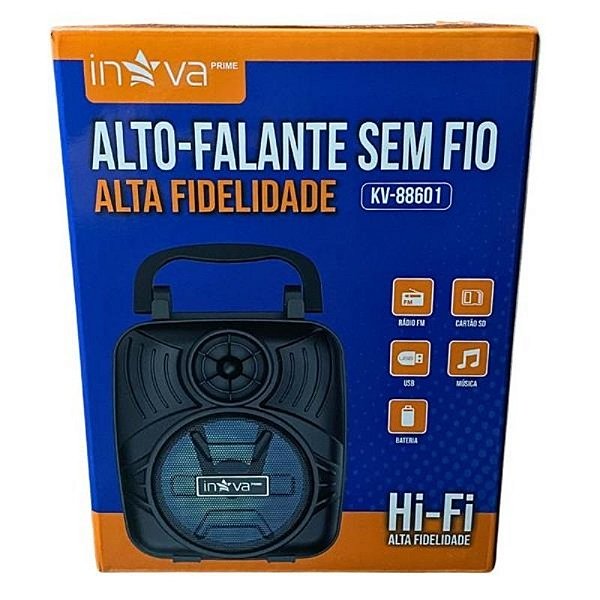 KV-88601 CAIXA DE SOM BLUETOOTH INOVA PRIME