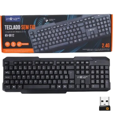 KV-9812 TECLADO BLUETOOTH INOVA PRIME