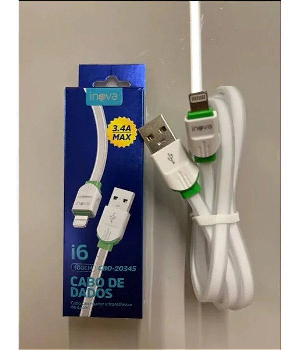 KV-7419 CABO USB PARA IPHONE 3.4A 1M INOVA PRIME