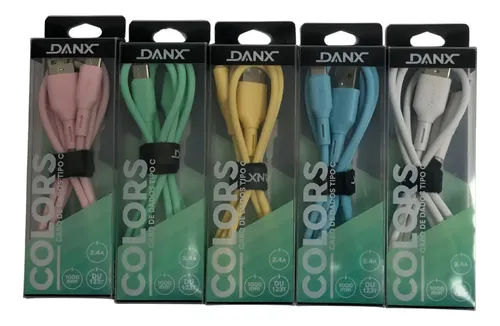 DU123T CABO USB TIPO C 1M 2.4A DANX