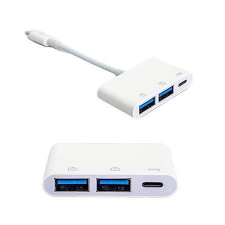 ZJT-30100 CABO ADAPTADOR LIGHTNING PARA 3 EM1 INOVA