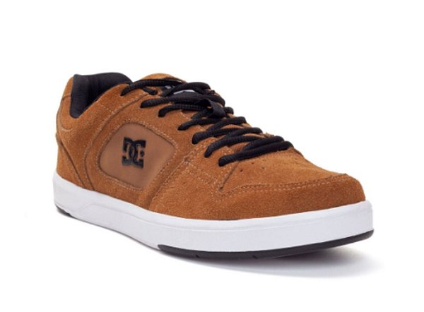 TENIS DC UNION LA Branco Caramelo