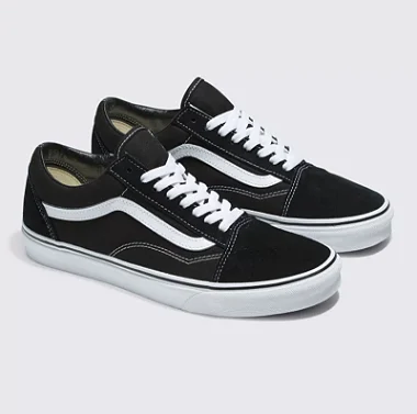 TENIS VANS OLD SKOOL COURO BLACK WHITE VN00BD3HY28