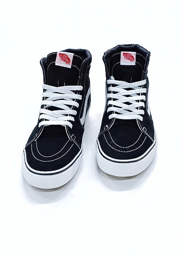 Tênis Vans SK8 HI BLK Black White