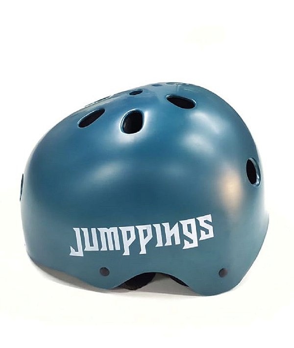 Capacete Verde Militar Jumppings skate