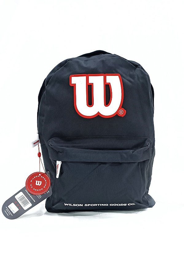 MOCHILA WILSON PRETA POLIESTER 65011009-BL
